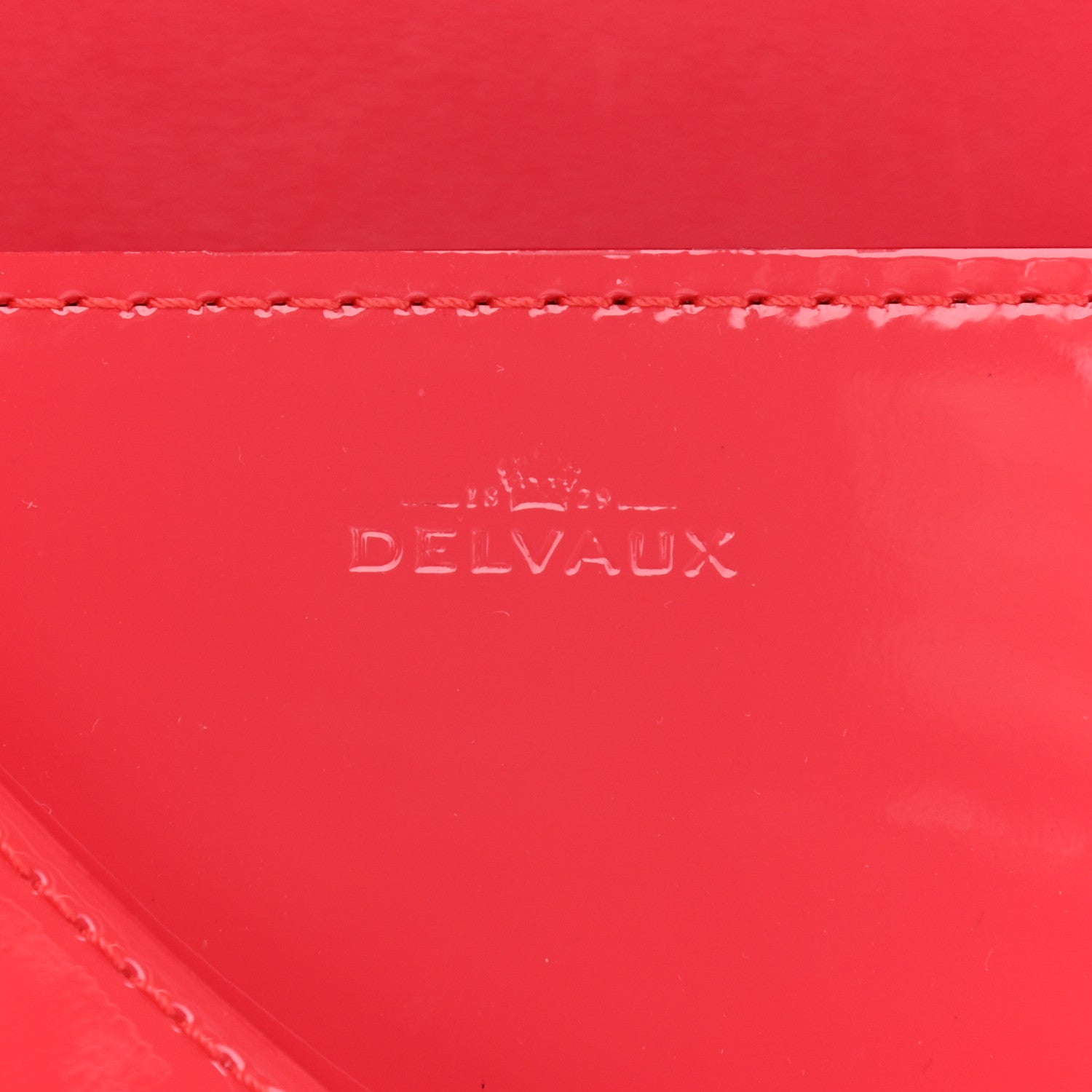 Delvaux Vernis Mini Madame Crossbody Rose Candy 6 of 10