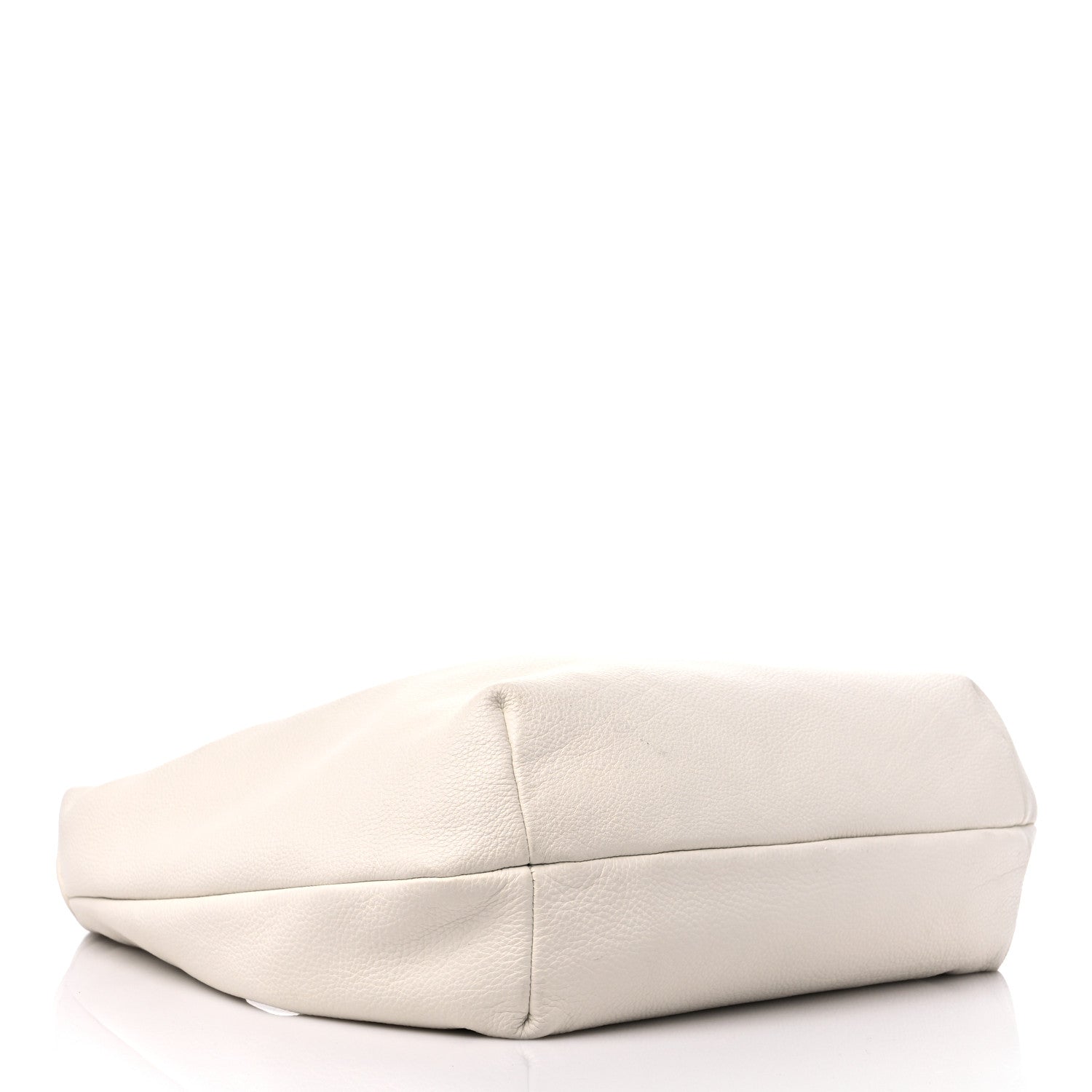 Prada Vitello Daino Hobo White 4 of 11
