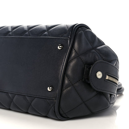 Chanel Caviar Quilted CC Timeless Bowler Black 10 of 10