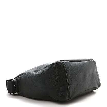 Prada Vitello Daino Medium Messenger Bag Black 4 of 9