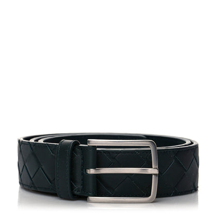 Bottega Veneta Nappa Intrecciato Belt 85 34 Inkwell 1 of 5