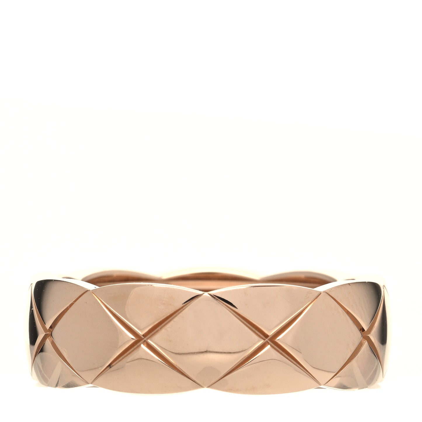 18K Beige Gold Small Coco Crush Ring 57 8