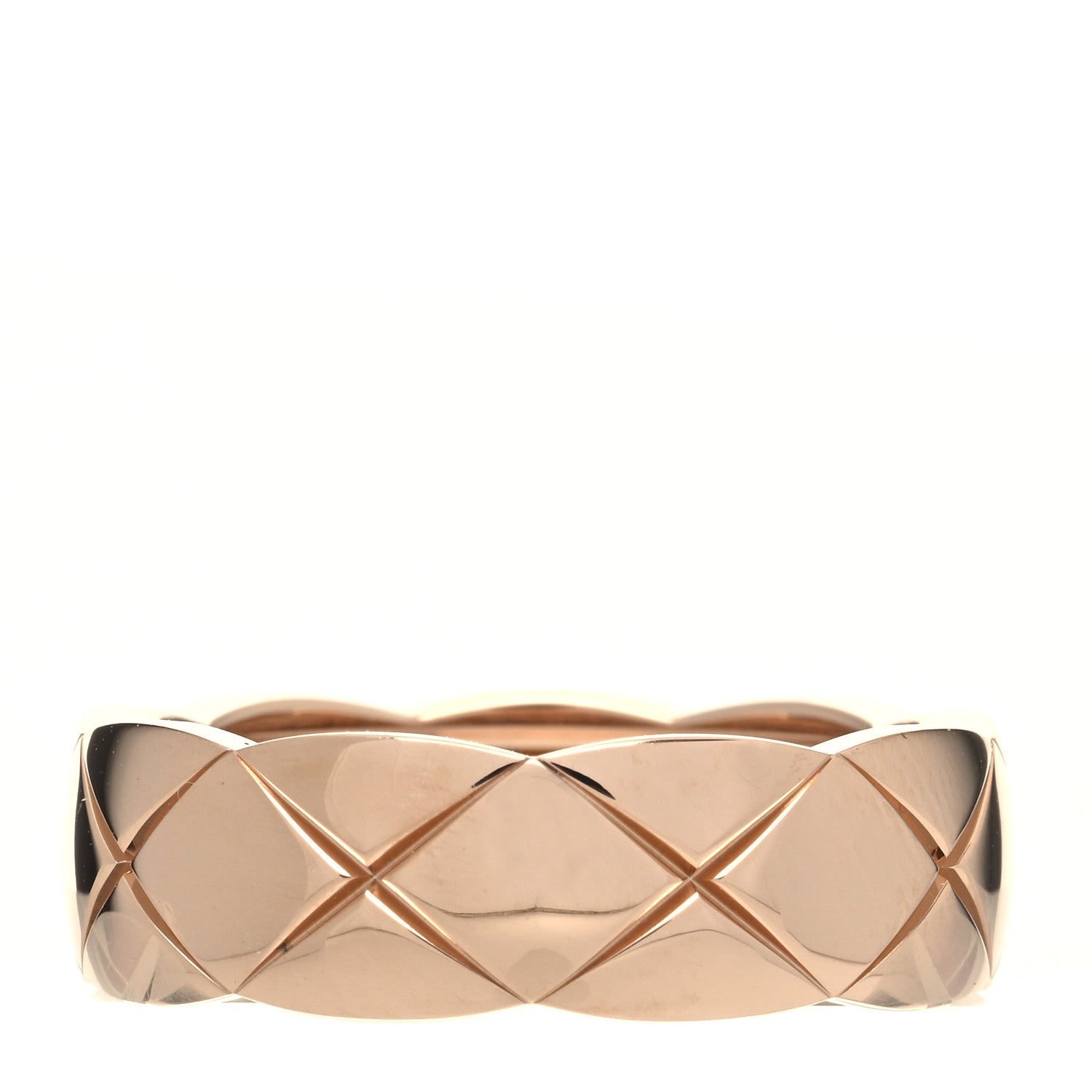 Chanel 18K Beige Gold Small Coco Crush Ring 57 8 3 of 6