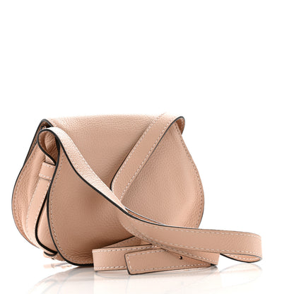 Chloe Grained Calfskin Small Marcie Saddle Bag Blush Nude 3 of 13
