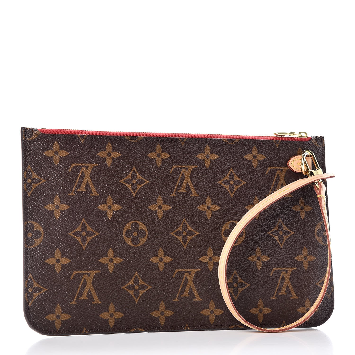 Louis Vuitton Monogram Neverfull MM GM Pochette Cherry 3 of 8