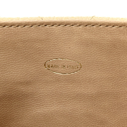 Chanel Caviar Quilted Envelope Flap Crossbody Light Beige 7 of 21