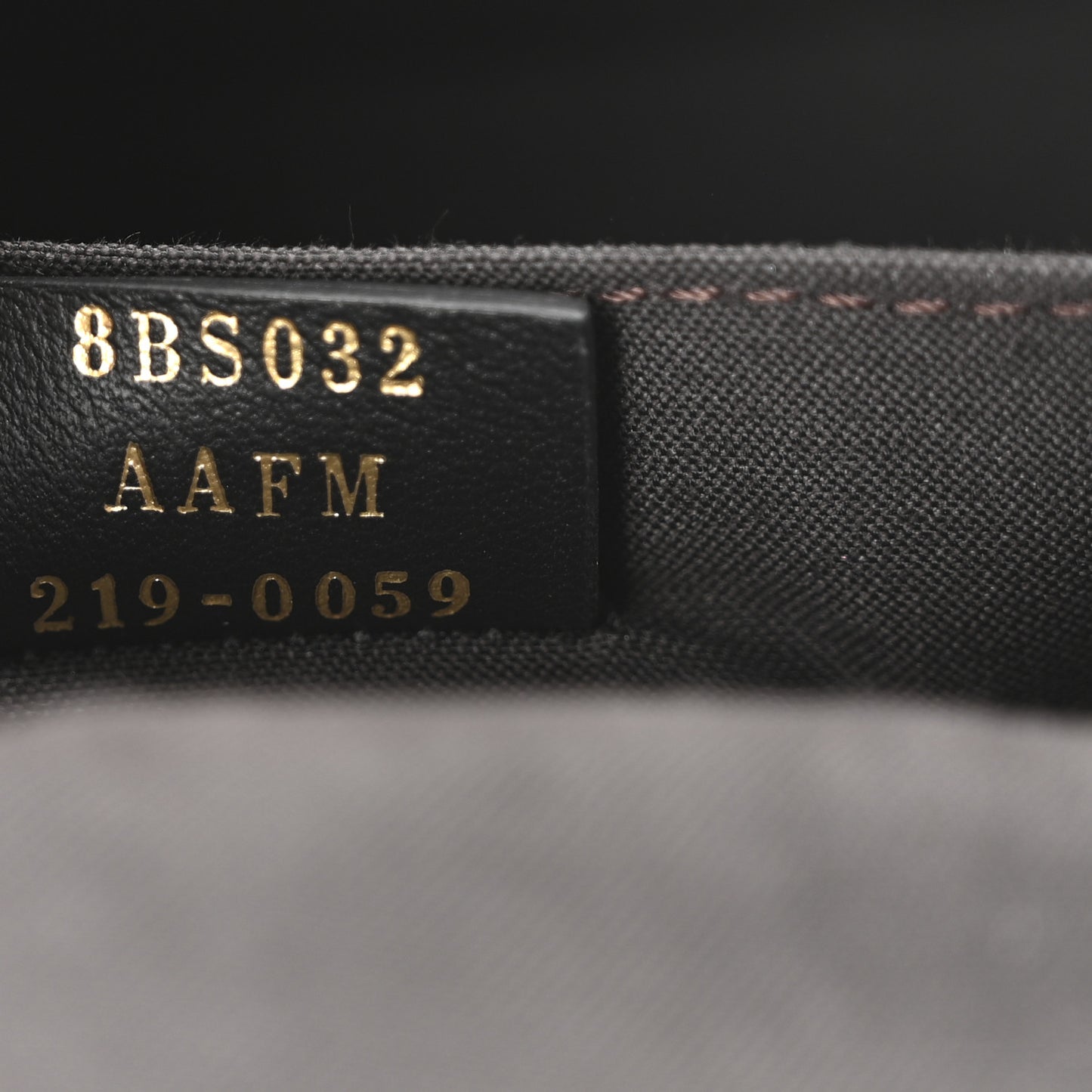 Vitello Soft F is Fendi Bi-Color FF 1974 Embossed Envelope Wallet On Chain with Pouches Maya Black