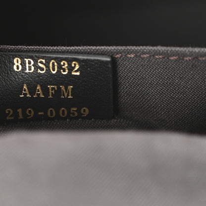 Fendi Vitello Soft F is Fendi Bi-Color FF 1974 Embossed Envelope Wallet On Chain with Pouches Maya Black 9 of 12