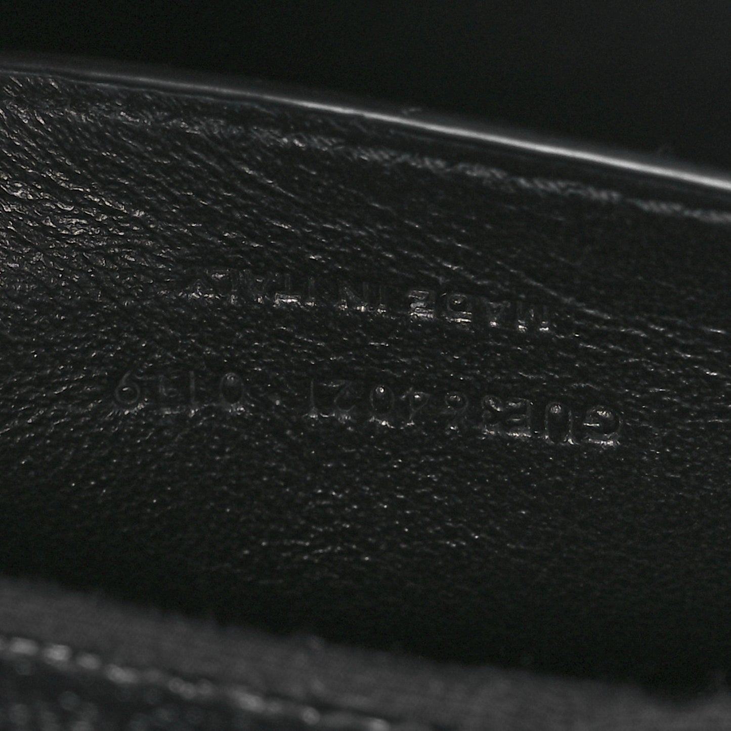 Grain De Poudre Small Monogram Kate Satchel Black
