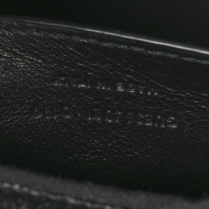 Saint Laurent Grain De Poudre Small Monogram Kate Satchel Black 7 of 11