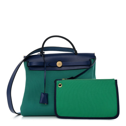 Hermes Herbag Zip PM 31 Malachite Menthe 1 of 16