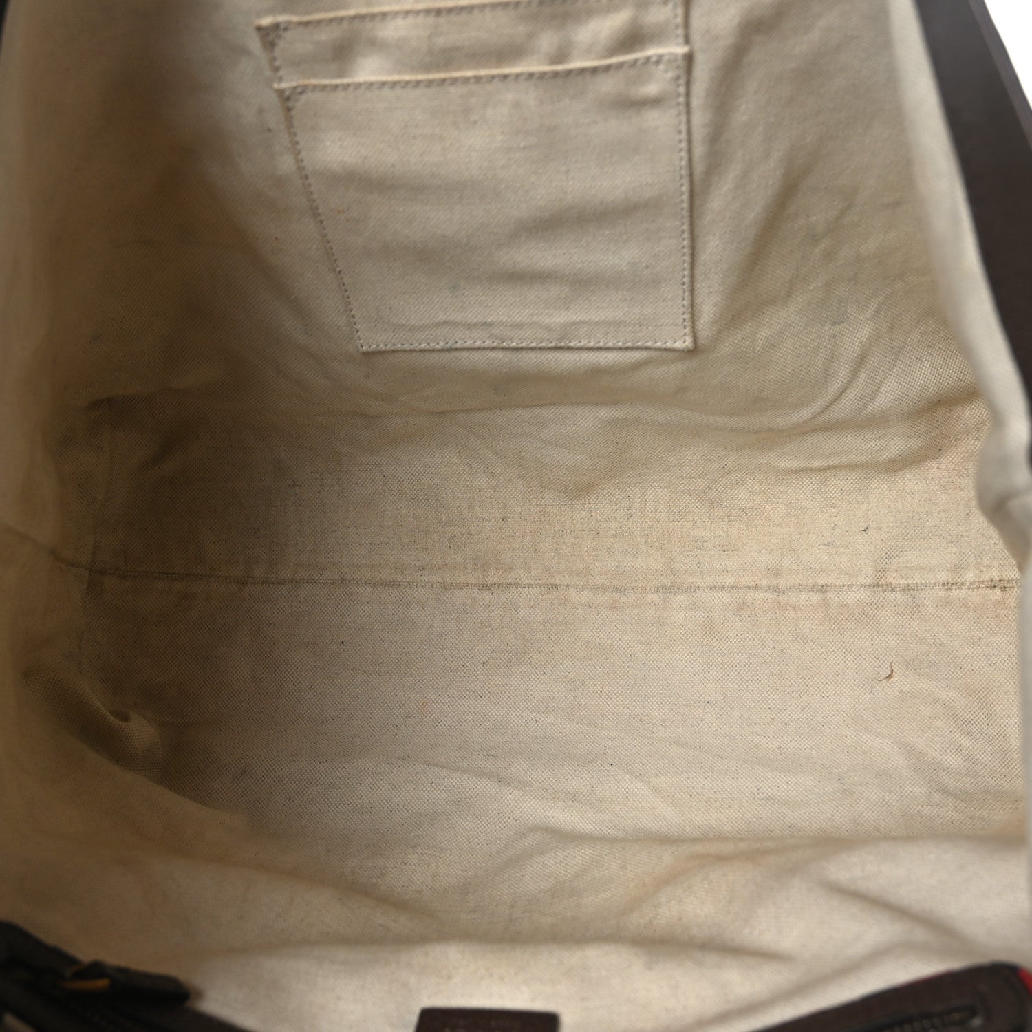 Gucci Soft GG Supreme Monogram Courrier Medium Crossbody Tote Beige New Acero 5 of 9