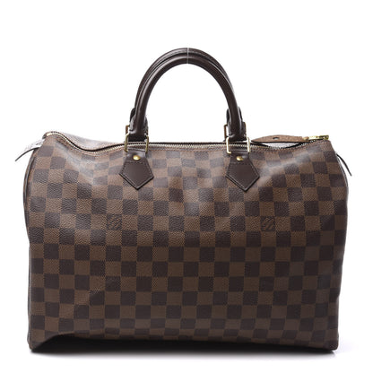 Louis Vuitton Damier Ebene Speedy 35 1 of 9