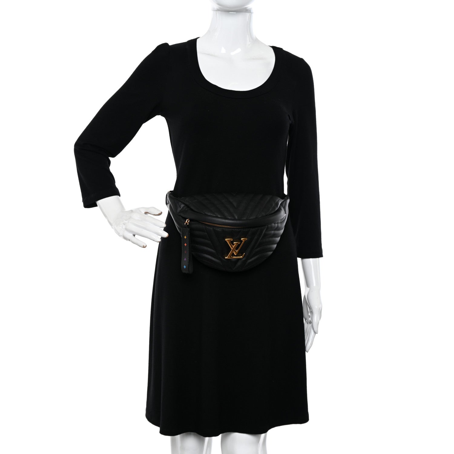 Louis Vuitton Monogram New Wave Bumbag Black 2 of 9