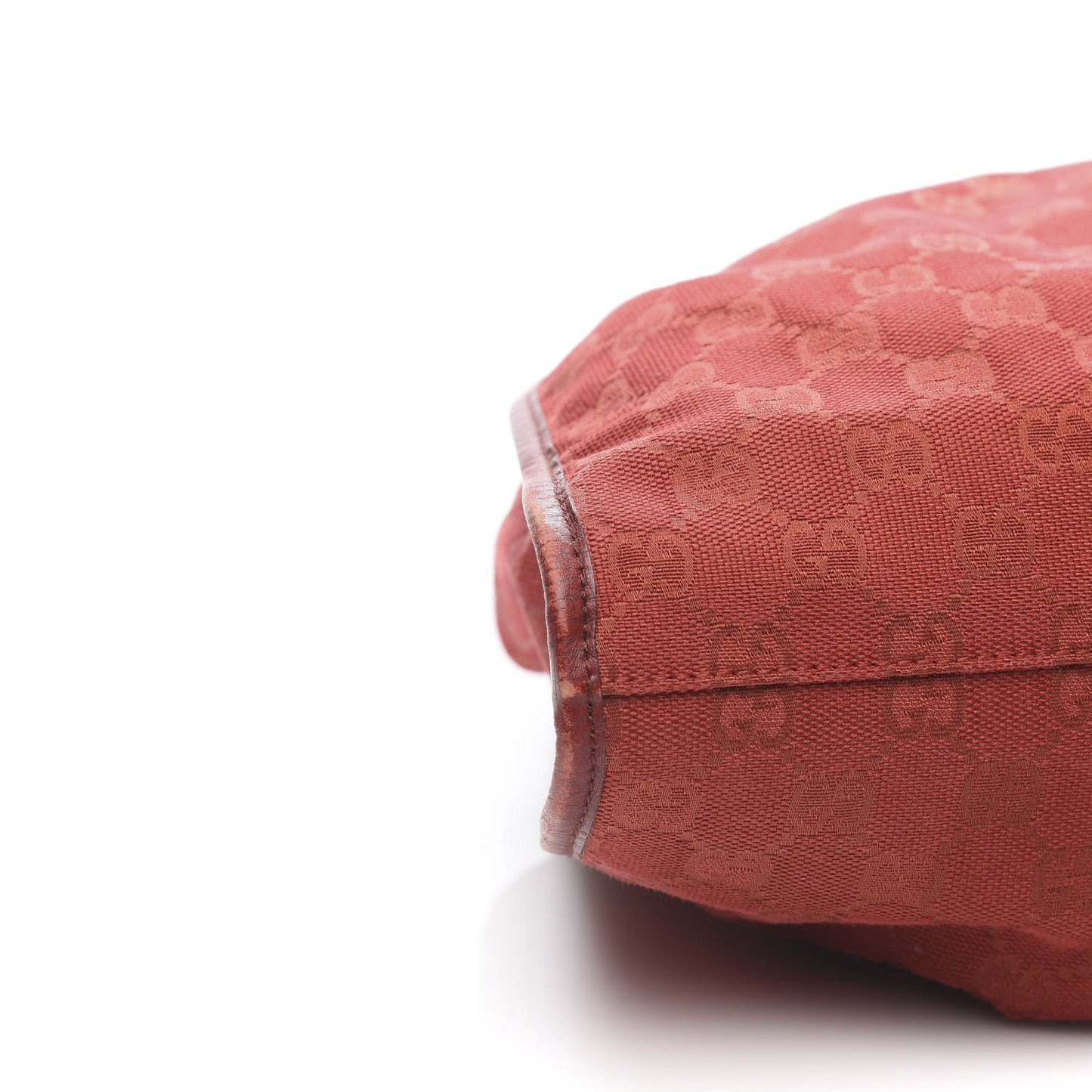 Monogram Hobo Red