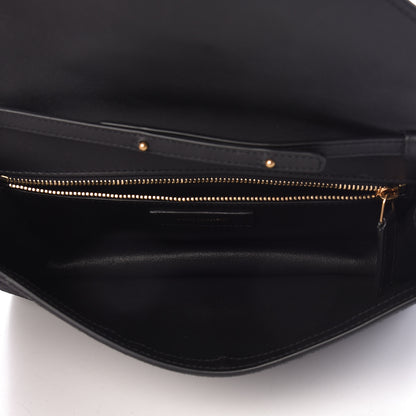 Saint Laurent Suede Calfskin Monogram Le Sept Chain Bag Black 7 of 11