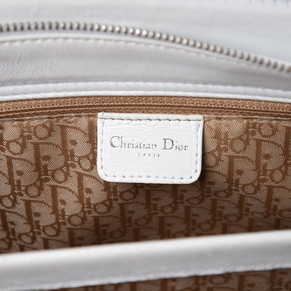 Christian Dior Lambskin Cannage Soft Lady Dior East West White 9 of 20