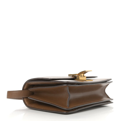 Celine Box Calfskin Small Classic Box Flap Bag Camel 4 of 12