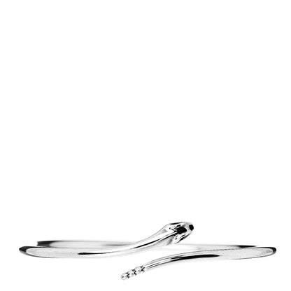 Tiffany Sterling Silver Elsa Peretti Snake Bangle Bracelet 1 of 4