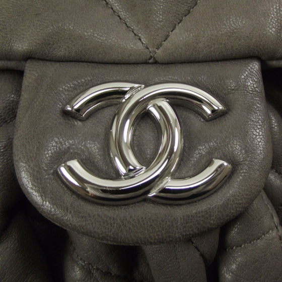Chanel Washed Lambskin Quilted Medium Chain Around Messenger Taupe 12 of 12