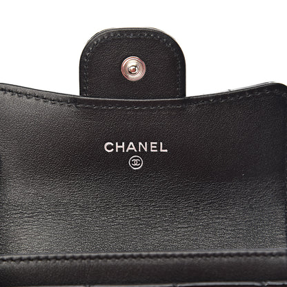 Chanel Patent Quilted Reissue Flap Card Holder So Black 6 of 9