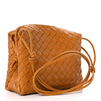 Bottega Veneta Nappa Intrecciato Loop Camera Bag Camel 3 of 8