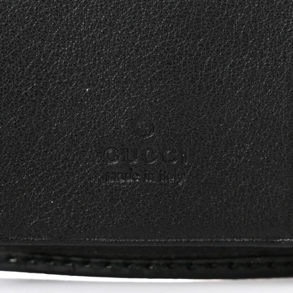 Gucci Patent Microguccissima Nice 6 Key Holder Case Black 6 of 6
