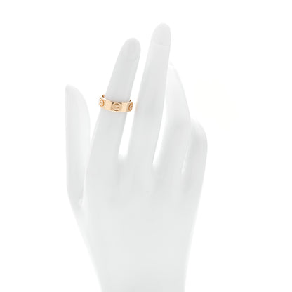 Cartier 18K Yellow Gold 5.5mm LOVE Ring 49 4.75 2 of 4