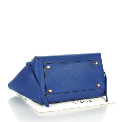 Celine Drummed Calfskin Small Belt Bag Indigo 4 of 7