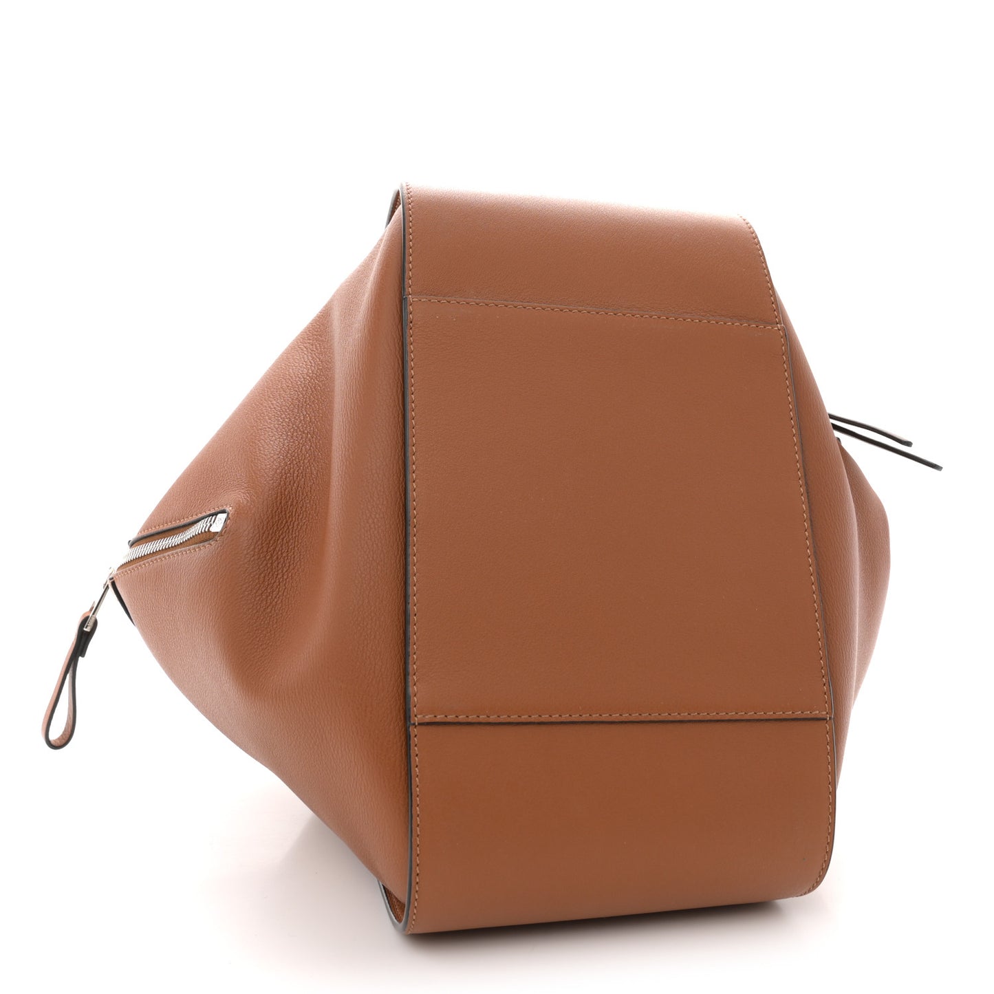 Calfskin Small Hammock Shoulder Bag Tan