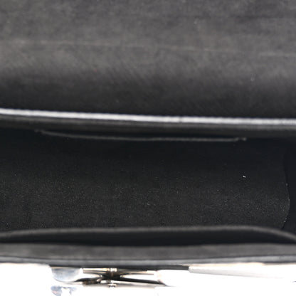 Louis Vuitton Epi Monogram Twist Shoulder Bag MM Black 6 of 11