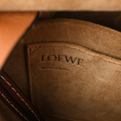 Loewe Grained Calfskin Small Gate Crossbody Bag Caramel Pecan 10 of 10