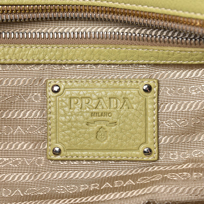 Prada Vitello Daino Satchel Cedro 6 of 15