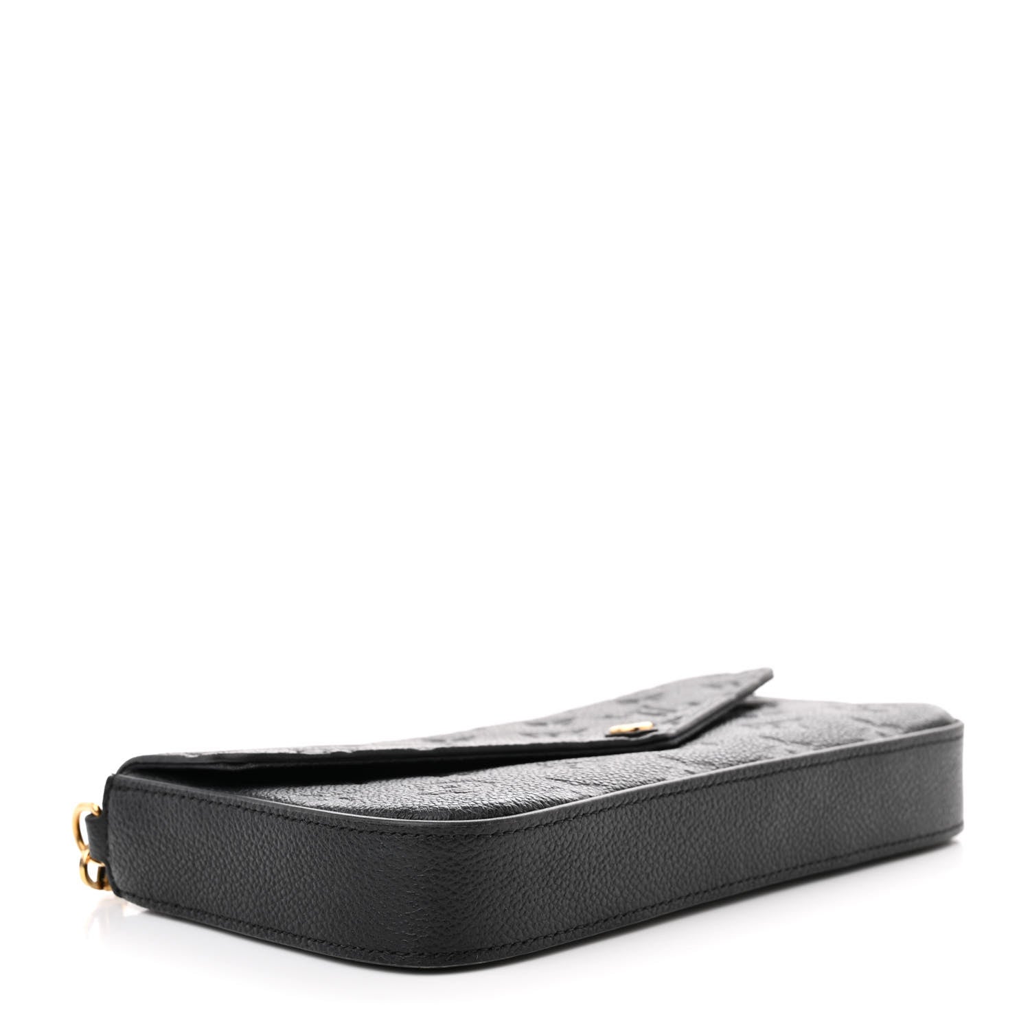 Louis Vuitton Empreinte Pochette Felicie Chain Wallet Black 4 of 10