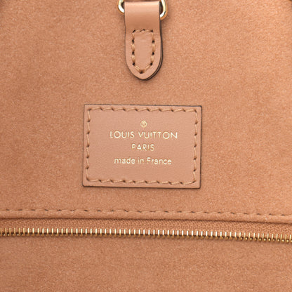 Louis Vuitton Empreinte Monogram Giant Onthego MM Arizona Creme 6 of 9