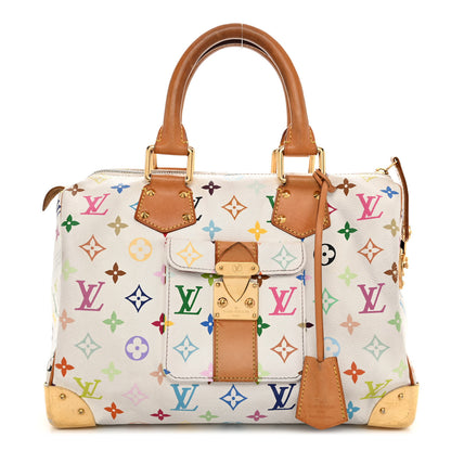 Louis Vuitton LOUIS VUITTON Monogram Multicolor Speedy 30 White 1 of 8
