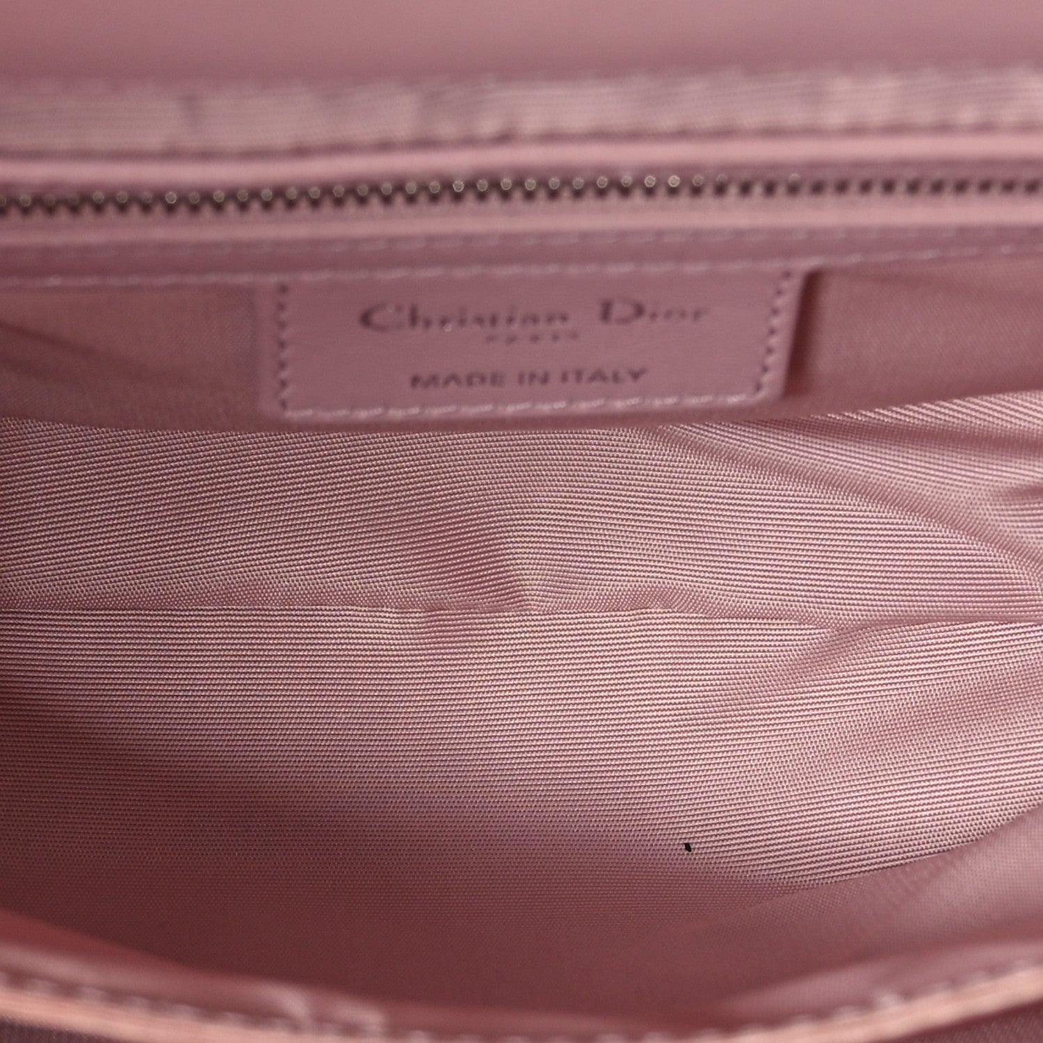 Christian Dior Lambskin Cannage Ruffle New Lock Flap Pink 5 of 11