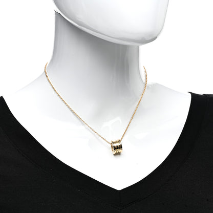 Bulgari 18K Yellow Gold B.Zero1 Pendant Necklace 2 of 4