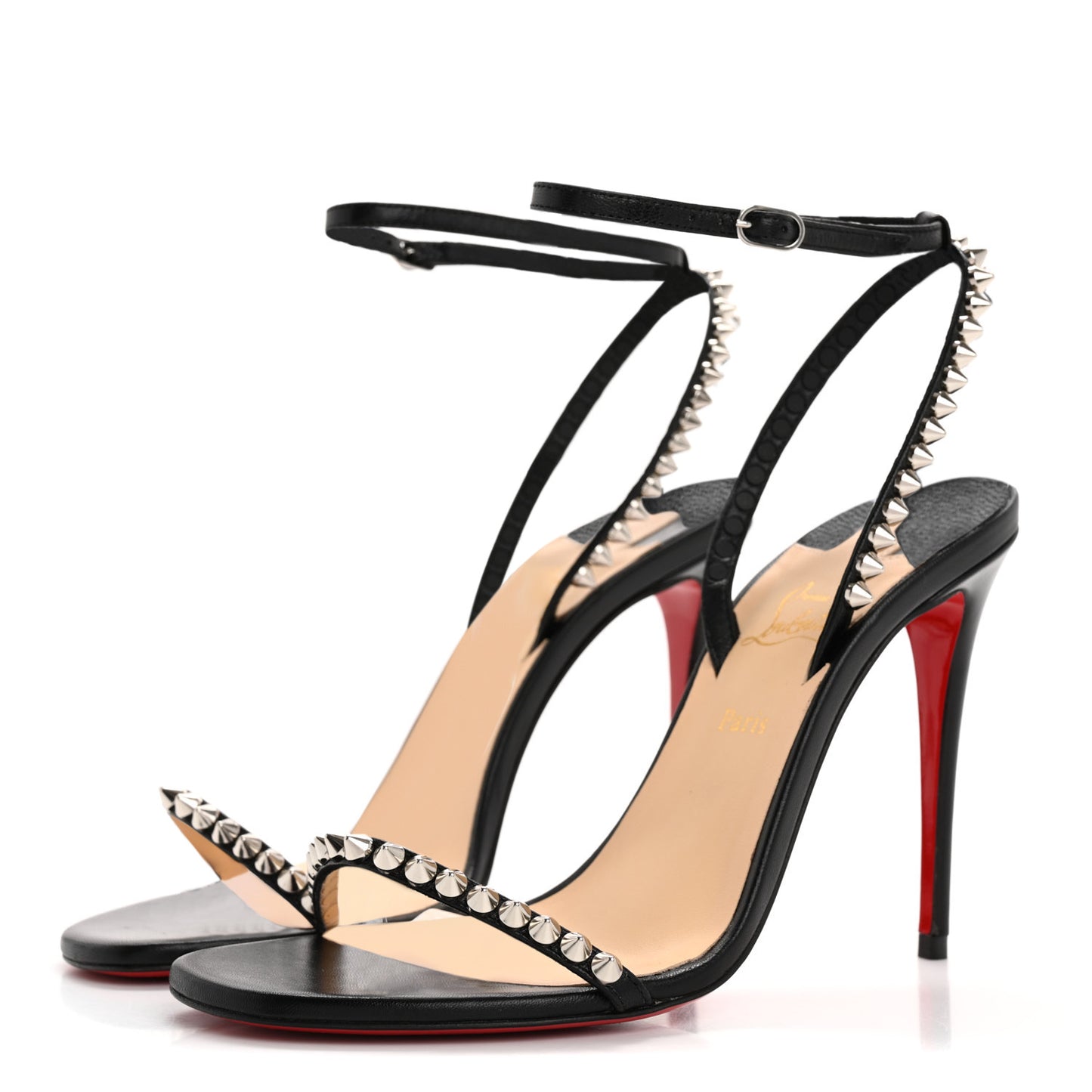 Kid Spiked So Me 100 Sandals 36 Black
