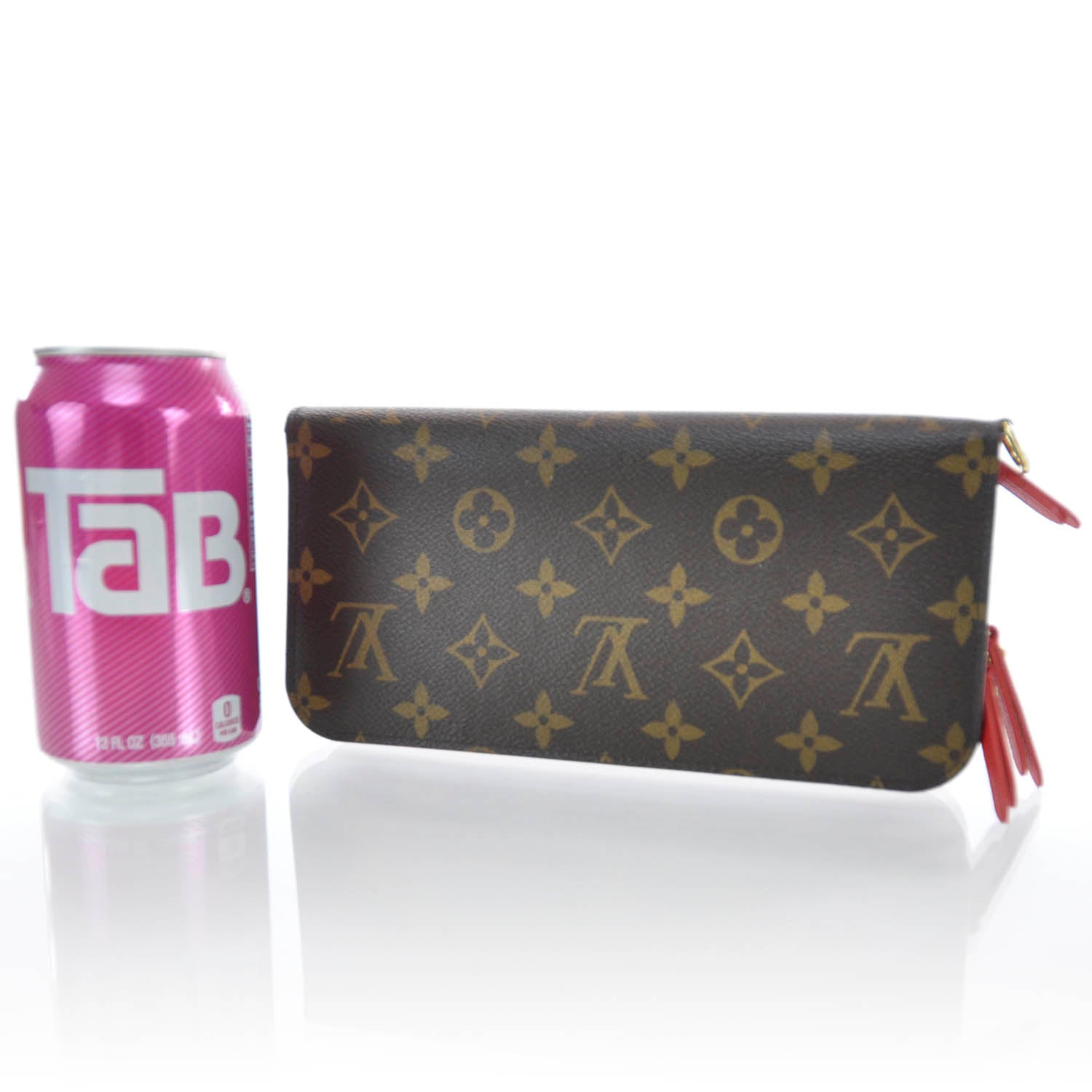 Louis Vuitton Monogram Kusama Waves Insolite Wallet Red 2 of 9