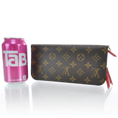 Louis Vuitton Monogram Kusama Waves Insolite Wallet Red 2 of 9