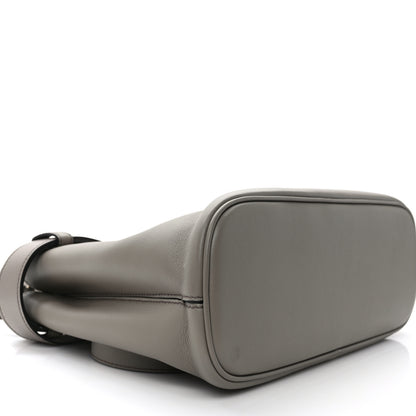 Prada Soft Grained Calfskin Vitello Small Buckle Bag Argilla 6 of 10