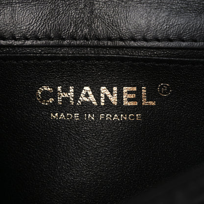 Chanel Aged Calfskin Quilted 2.55 Reissue Flap Belt Bag Clutch Black 6 of 11