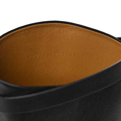 Hermes Calfskin Honey Boots 35 Black 8 of 8