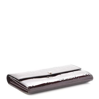 Louis Vuitton Vernis Sarah Wallet Amarante 4 of 6