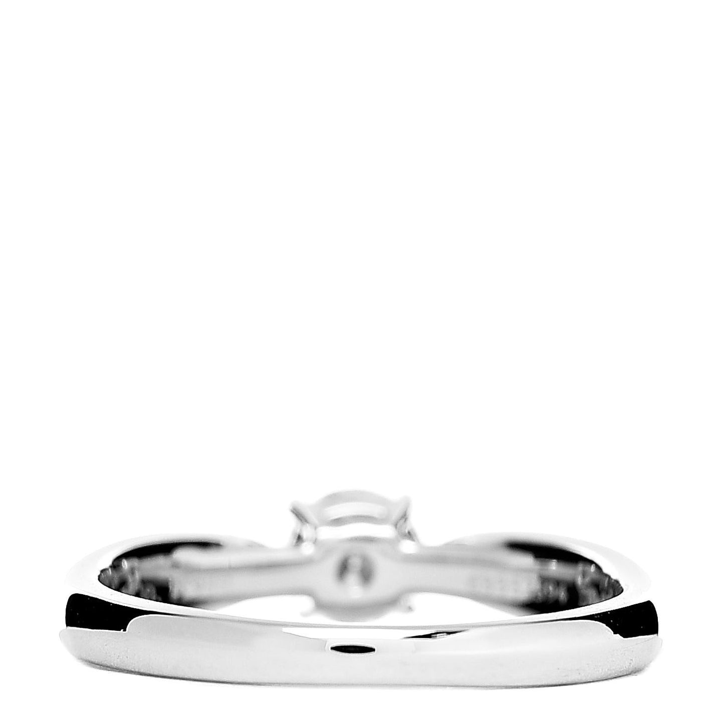 Platinum Diamond .33ct Harmony Solitaire Engagement Ring 48 4.5