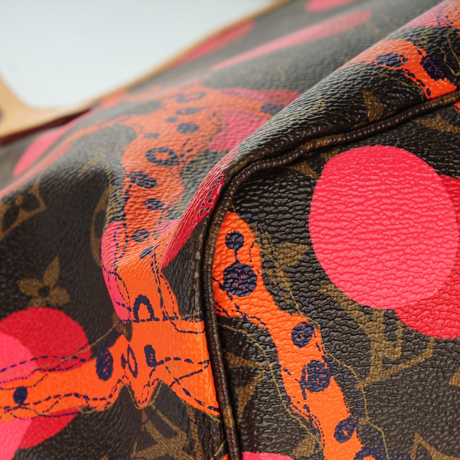 Louis Vuitton Monogram Ramages Neverfull MM 10 of 11