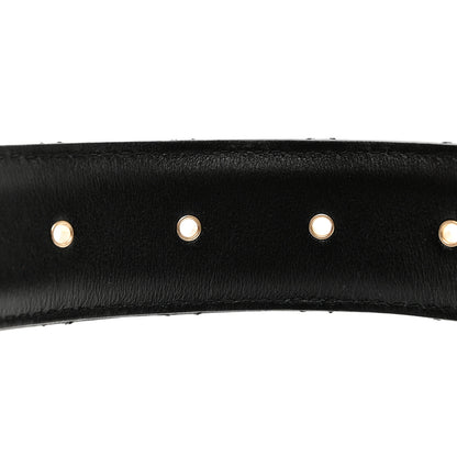 Chanel Calfskin Quilted CC Chain Belt 85 34 Black 3 of 7