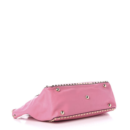 Valentino Garavani Vitello Medium Rockstud Tote Ninphea 4 of 14