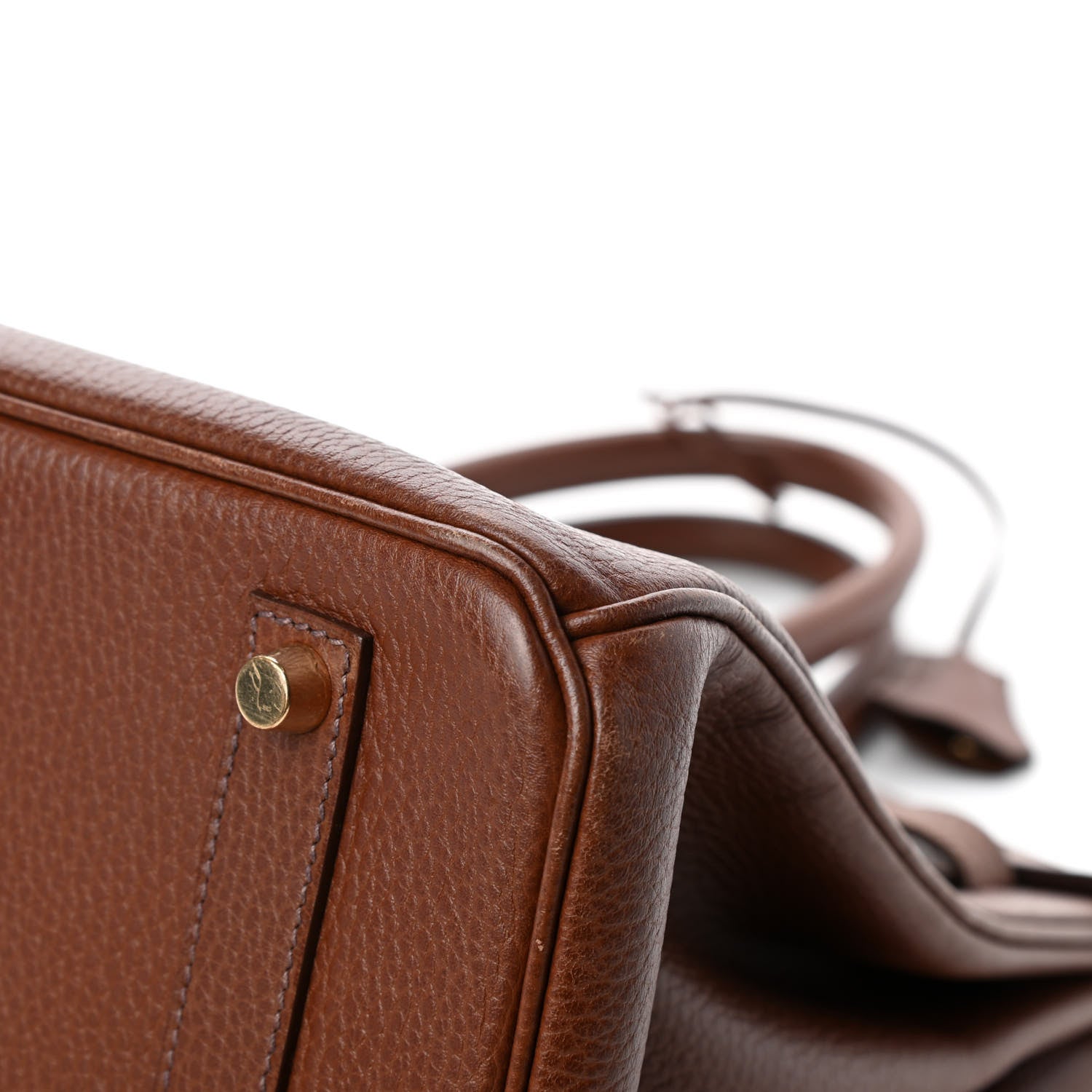 Hermes Ardennes Birkin 35 Noisette 11 of 20